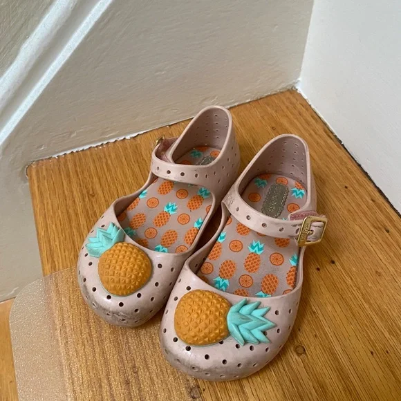 Mini Melissa Shoes Mini Melissa Pineapple Sandal Poshmark